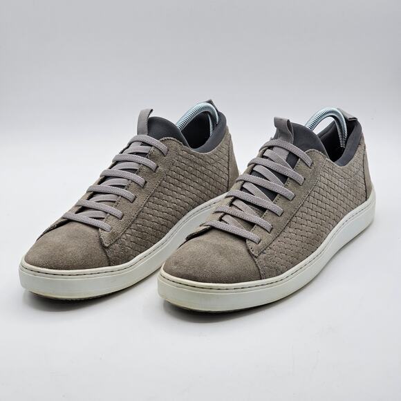 Martin Dingman Stone Woven Cameron Sneakers Water-Repellent Suede Mens 8.5 - Picture 2 of 8
